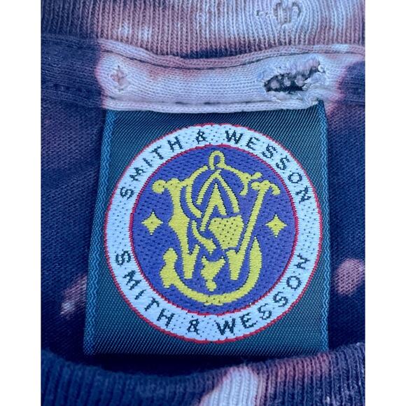 SMITH & WESSON American Tradition Shirt Short Sleeve Cotton Men‎ Tie-Dye SIZE M - Picture 5 of 6